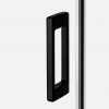 NEW TRENDY Drzwi wnękowe 130x200 Prime Black, podwójne D-0359A